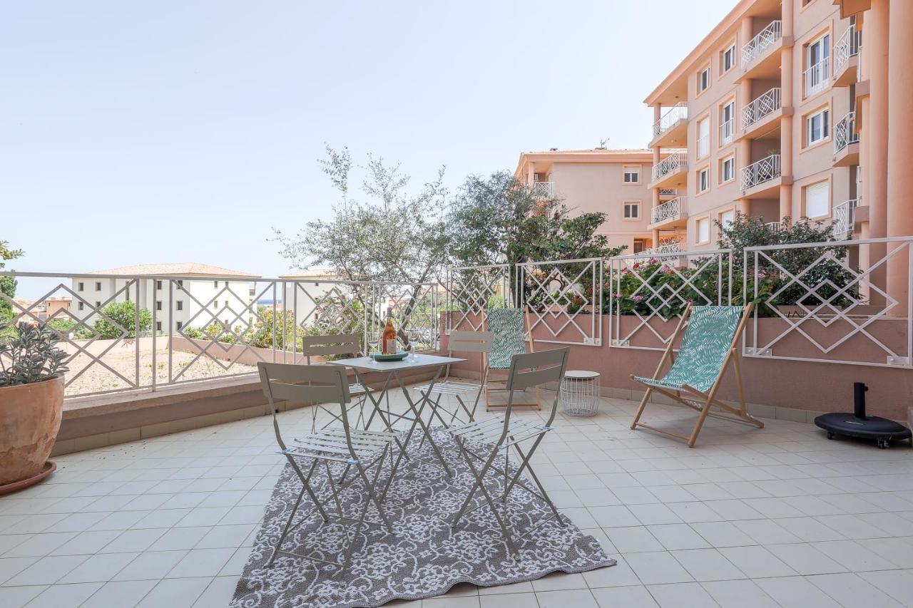 Apartment U Momentu - Appt Climatise Avec Terrasse LʼÎle-Rousse